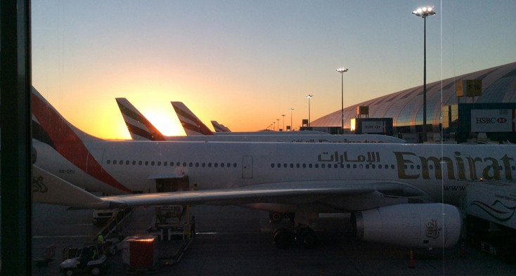 ドバイで撮影した写真